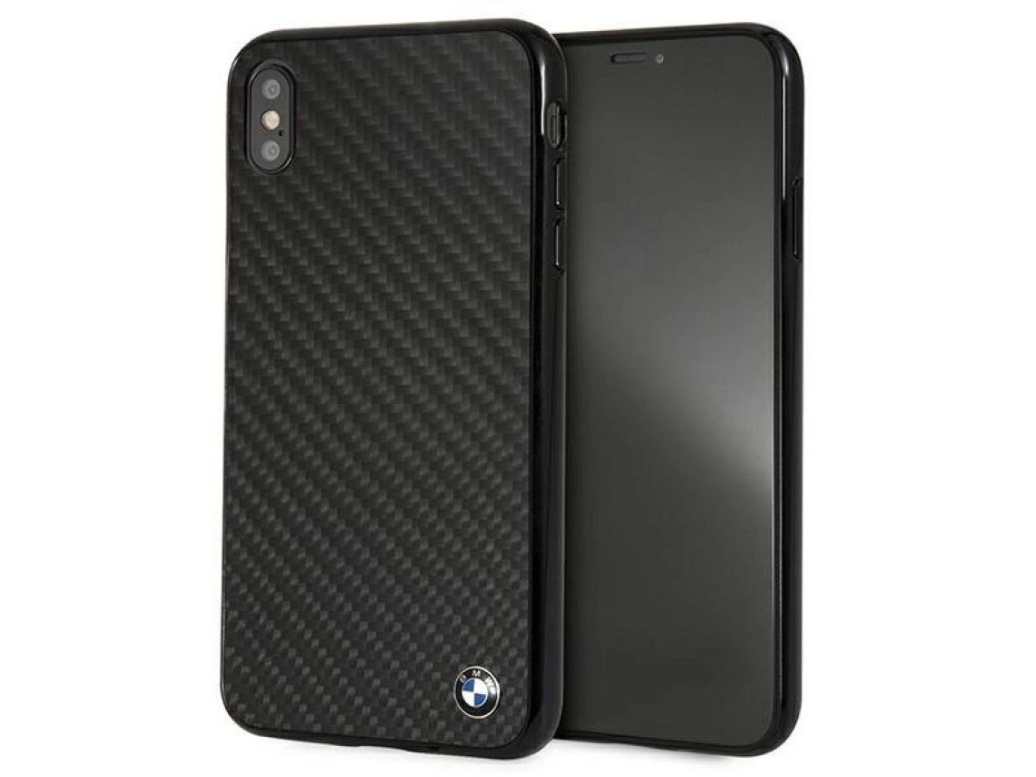 BMW Siganture Carbon Case for iPhone Xs Max - Black