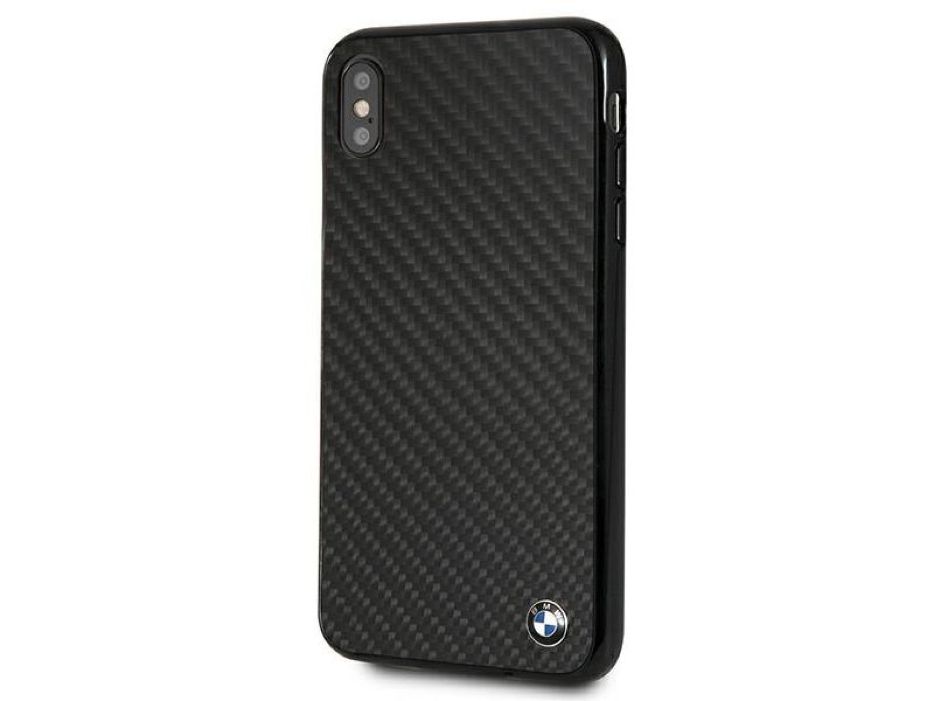 BMW Siganture Carbon Case for iPhone Xs Max - Black
