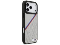 BMW M Tricolor Metal Logo MagSafe Case for iPhone 17 Pro Max - Gray BMW M Tricolor Metal Logo MagSafe Case for iPhone 17 Pro Max - Gray