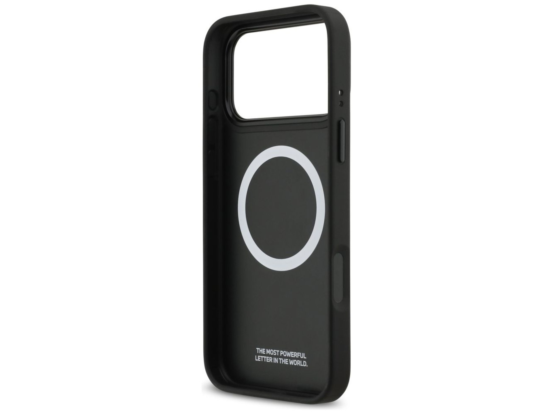 BMW M Tricolor Metal Logo MagSafe Case for iPhone 17 Pro Max - Gray