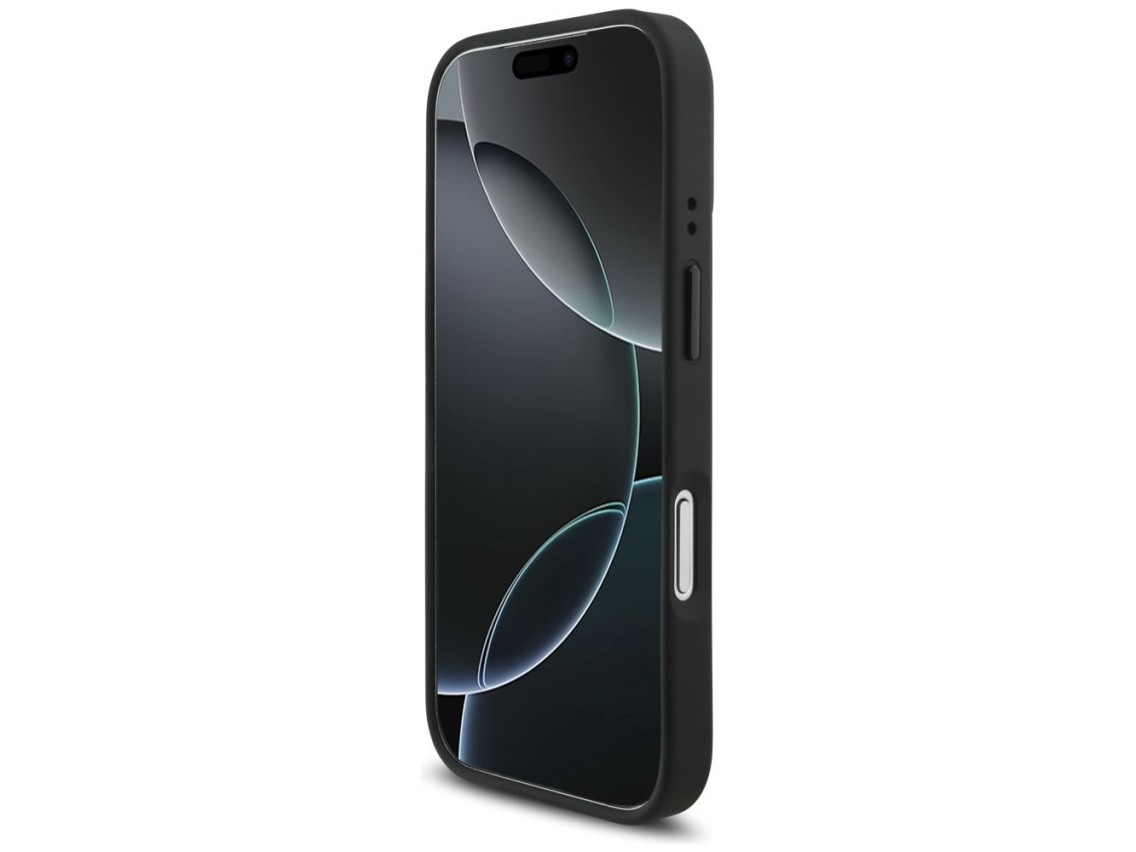 Capa MagSafe BMW M Tricolor Metal Logo para iPhone 17 Pro - Cinza