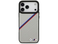 BMW M Tricolor Metal Logo MagSafe Case for iPhone 17 Pro Max - Gray BMW M Tricolor Metal Logo MagSafe Case for iPhone 17 Pro Max - Gray