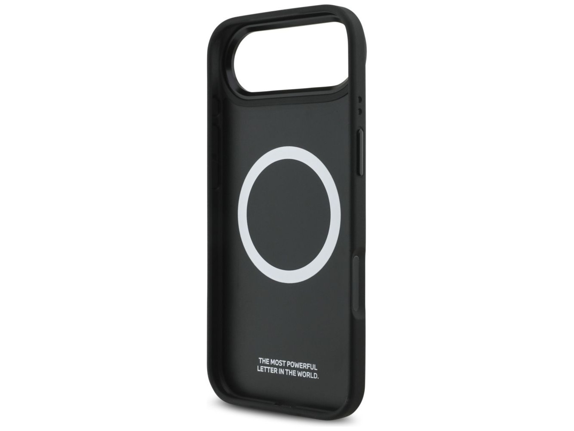 Funda BMW M Tricolor Metal Logo MagSafe para iPhone 17 Air - Gris