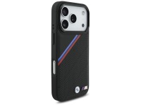 Funda MagSafe BMW M Tricolor Metal Logo para iPhone 17 Pro - Negra Funda MagSafe BMW M Tricolor Metal Logo para iPhone 17 Pro - Negra
