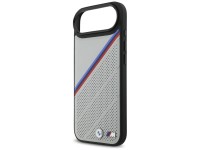 Funda BMW M Tricolor Metal Logo MagSafe para iPhone 17 Air - Gris Funda BMW M Tricolor Metal Logo MagSafe para iPhone 17 Air - Gris