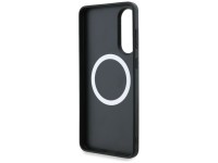 Funda BMW de cuero con rayas extragrandes y MagSafe para Samsung Galaxy S25 Edge - negra Funda BMW de cuero con rayas extragrandes y MagSafe para Samsung Galaxy S25 Edge - negra