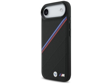 BMW M Tricolor Metal Logo MagSafe Case for iPhone 17 Air - Black BMW M Tricolor Metal Logo MagSafe Case for iPhone 17 Air - Black