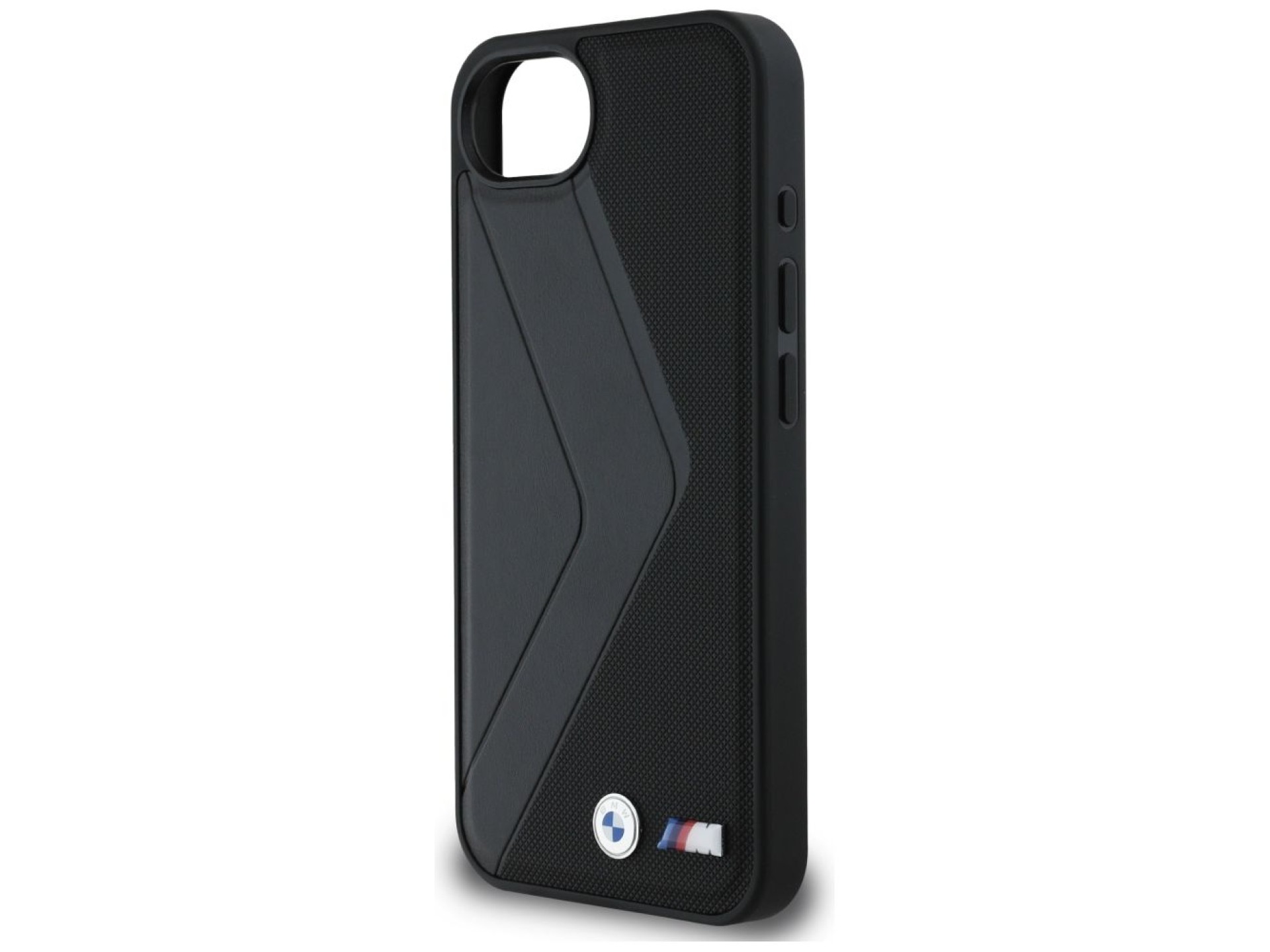 Capa MagSafe BMW Oversized Stripes para iPhone 16e - preta