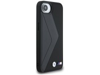 Capa MagSafe BMW Oversized Stripes para iPhone 16e - preta Capa MagSafe BMW Oversized Stripes para iPhone 16e - preta