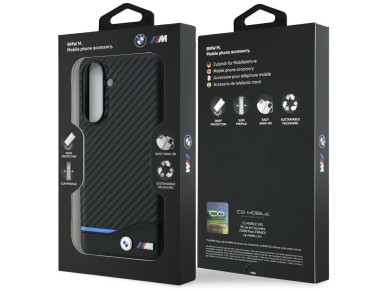 BMW M Carbon Case for Samsung Galaxy A56 - Black BMW M Carbon Case for Samsung Galaxy A56 - Black