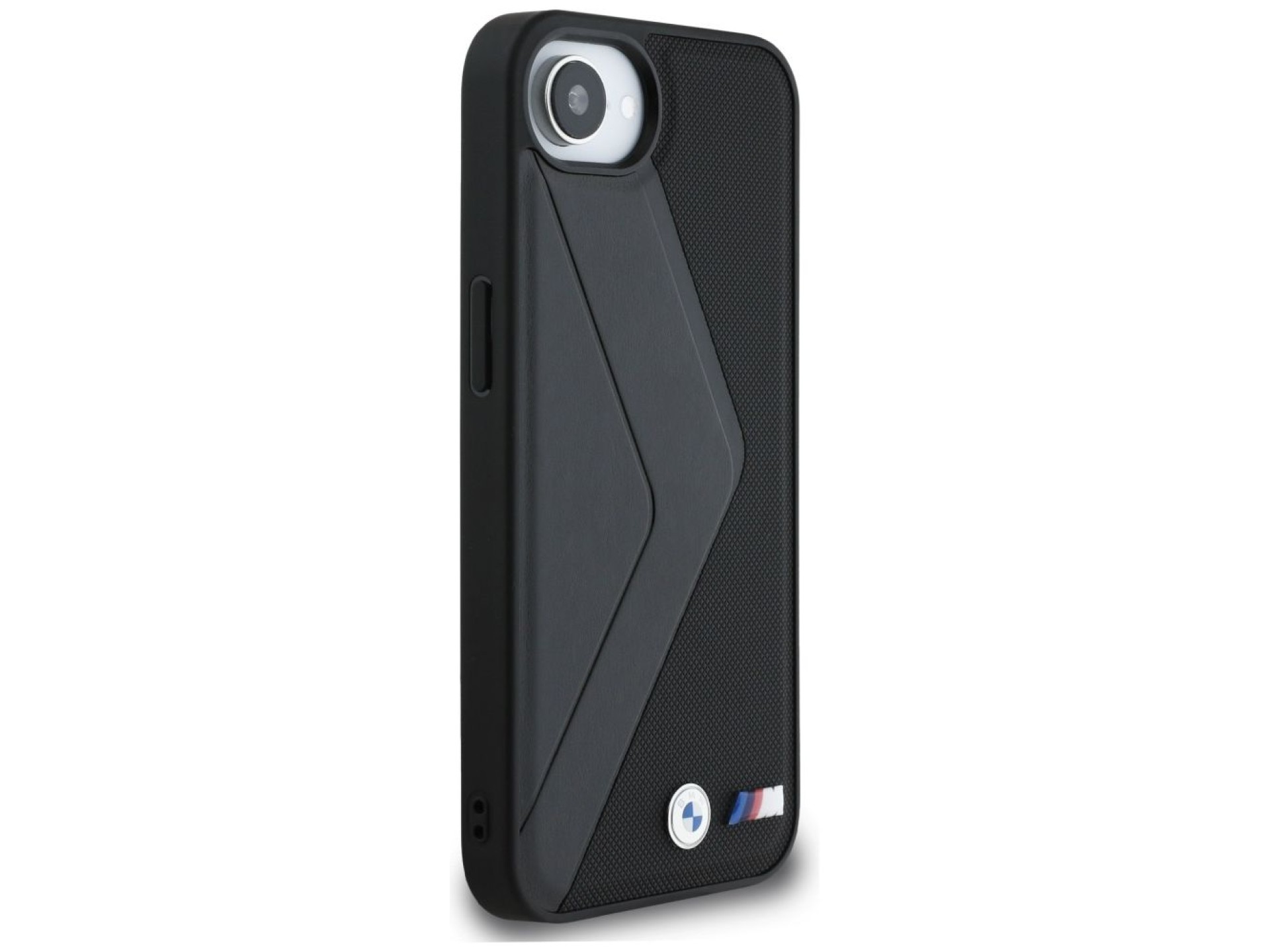 Capa MagSafe BMW Oversized Stripes para iPhone 16e - preta