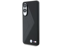 Funda BMW de cuero con rayas extragrandes y MagSafe para Samsung Galaxy S25 Edge - negra Funda BMW de cuero con rayas extragrandes y MagSafe para Samsung Galaxy S25 Edge - negra