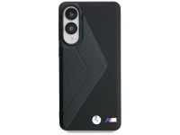 Funda BMW de cuero con rayas extragrandes y MagSafe para Samsung Galaxy S25 Edge - negra Funda BMW de cuero con rayas extragrandes y MagSafe para Samsung Galaxy S25 Edge - negra