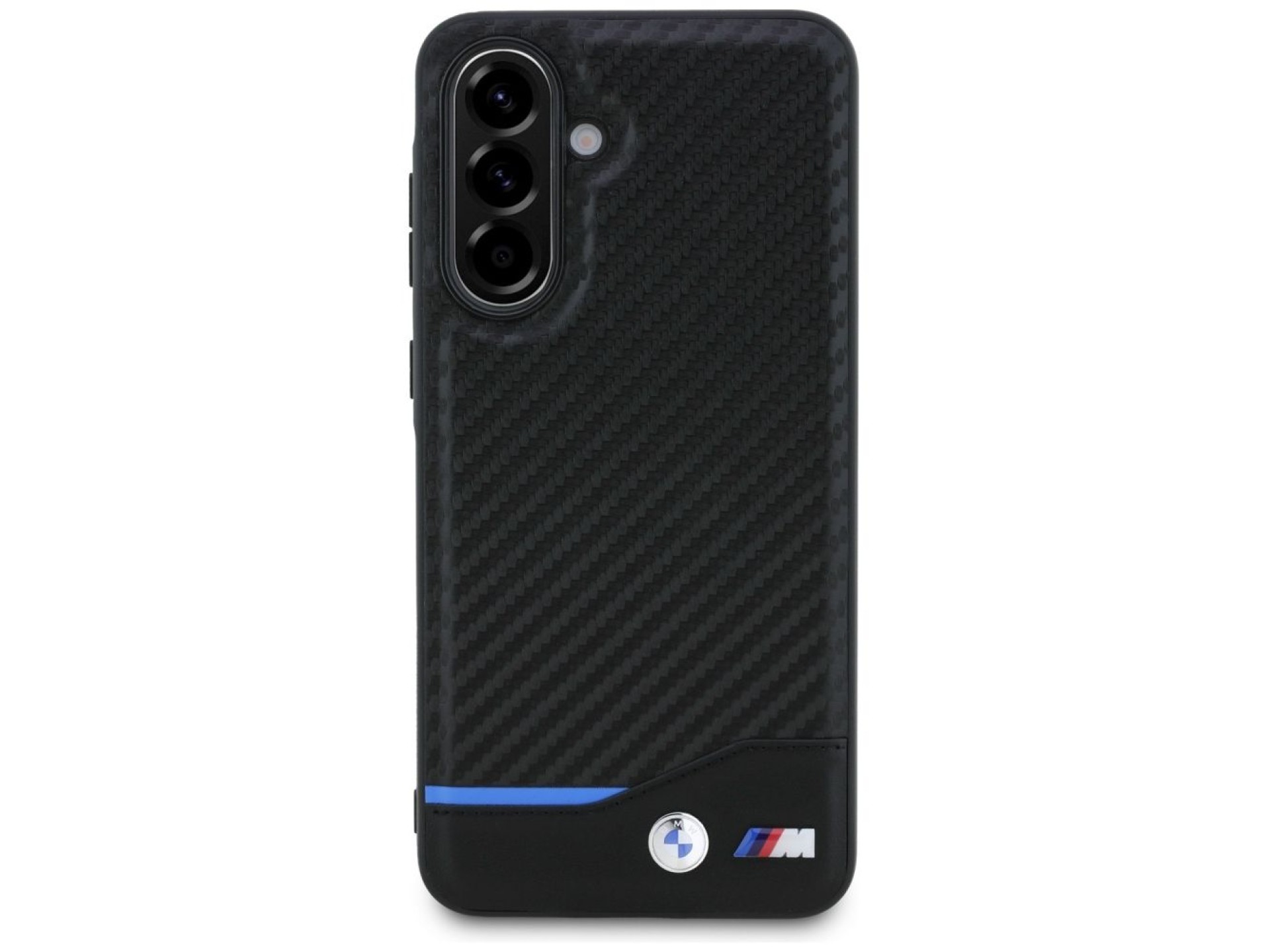 Funda BMW M de carbono para Samsung Galaxy A56 - Negra
