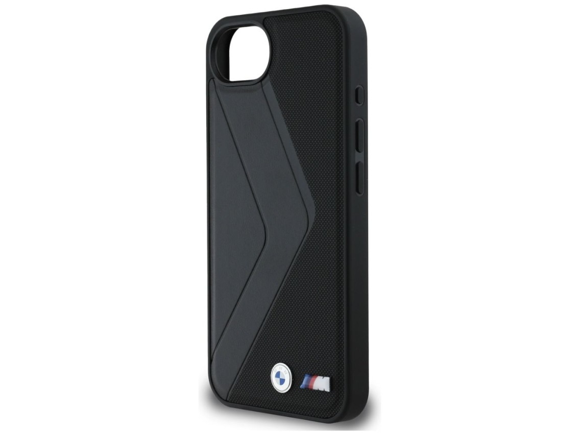 Capa MagSafe BMW Oversized Stripes para iPhone 16e - preta