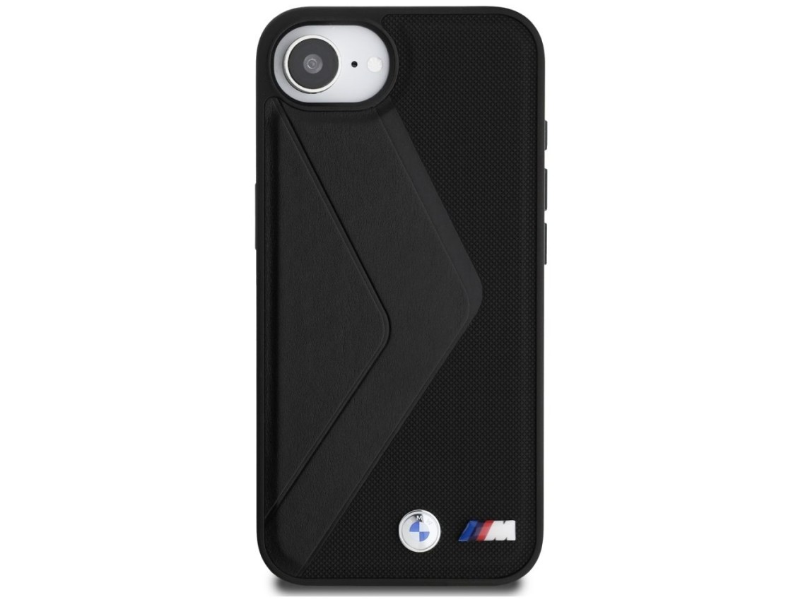 Capa MagSafe BMW Oversized Stripes para iPhone 16e - preta