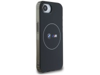 BMW IML Metal White Circle MagSafe iPhone 16e Case - Black BMW IML Metal White Circle MagSafe iPhone 16e Case - Black