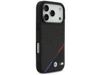 Capa MagSafe BMW M Carbon Tricolor Line para iPhone 17 Pro - Preta Capa MagSafe BMW M Carbon Tricolor Line para iPhone 17 Pro - Preta