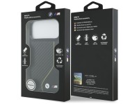 Capa MagSafe BMW M Carbon Line com logotipo para iPhone 17 Pro Max - Amarela