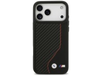 BMW M Carbon Line & Logo MagSafe Case for iPhone 17 Pro Max - Red BMW M Carbon Line & Logo MagSafe Case for iPhone 17 Pro Max - Red