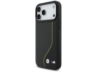 Capa MagSafe BMW M Carbon Line com logotipo para iPhone 17 Pro Max - Amarela