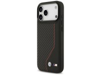 BMW M Carbon Line & Logo MagSafe Case for iPhone 17 Pro Max - Red BMW M Carbon Line & Logo MagSafe Case for iPhone 17 Pro Max - Red