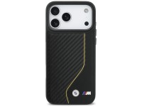 Capa MagSafe BMW M Carbon Line com logotipo para iPhone 17 Pro Max - Amarela