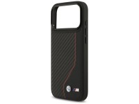 BMW M Carbon Line & Logo MagSafe Case for iPhone 17 Pro Max - Red BMW M Carbon Line & Logo MagSafe Case for iPhone 17 Pro Max - Red