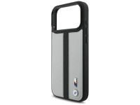 BMW M Perforated Stripe Logo MagSafe Case for iPhone 17 Pro Max - Gray BMW M Perforated Stripe Logo MagSafe Case for iPhone 17 Pro Max - Gray