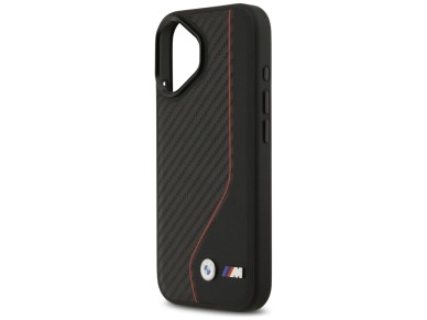 BMW M Carbon Line & Logo MagSafe Case for iPhone 17 - Red BMW M Carbon Line & Logo MagSafe Case for iPhone 17 - Red