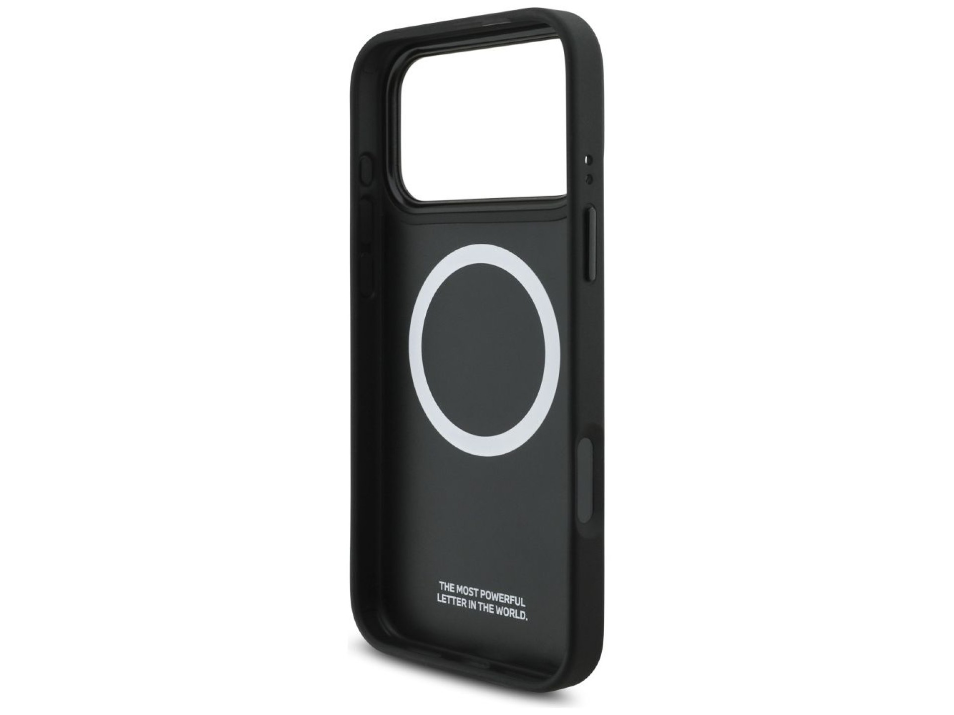 BMW M Perforated Stripe Logo MagSafe Case for iPhone 17 Pro Max - Navy Blue
