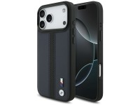 BMW M Perforated Stripe Logo MagSafe Case for iPhone 17 Pro Max - Navy Blue BMW M Perforated Stripe Logo MagSafe Case for iPhone 17 Pro Max - Navy Blue