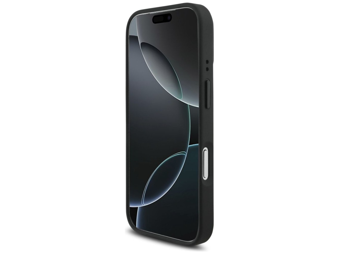 Capa MagSafe com logotipo BMW M Perforated Stripe para iPhone 17 Pro - Cinza