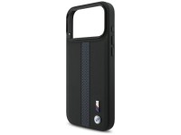 Funda MagSafe BMW M con logotipo de franja perforada para iPhone 17 Pro Max - Azul Funda MagSafe BMW M con logotipo de franja perforada para iPhone 17 Pro Max - Azul