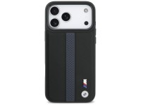 Funda MagSafe BMW M con logotipo de franja perforada para iPhone 17 Pro Max - Azul Funda MagSafe BMW M con logotipo de franja perforada para iPhone 17 Pro Max - Azul
