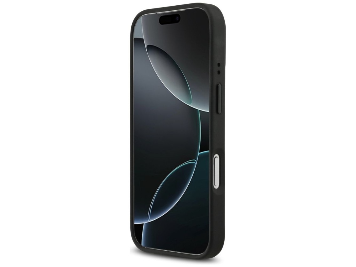 Capa MagSafe BMW M com logotipo de faixa perfurada para iPhone 17 Pro - Azul