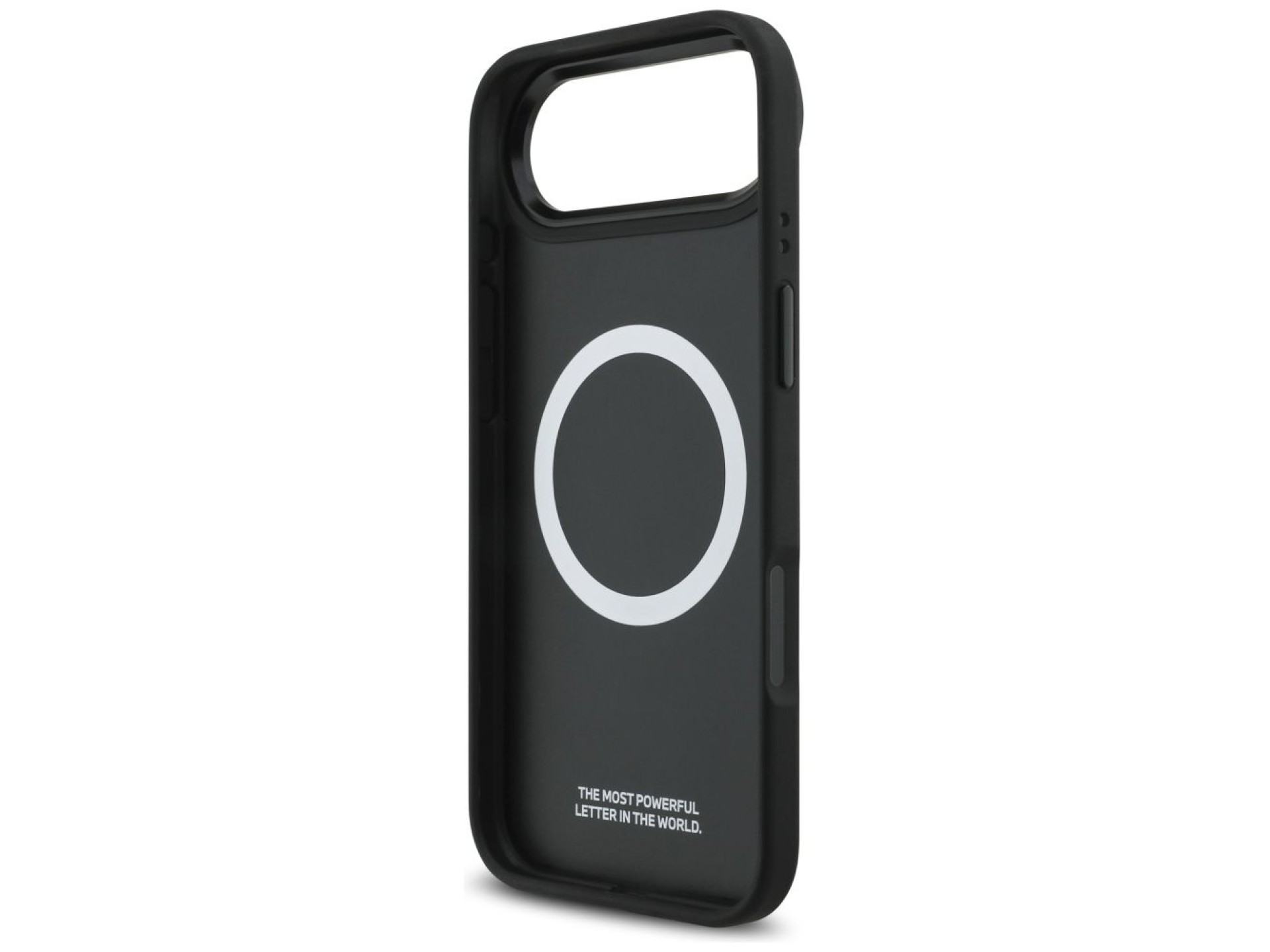 Capa MagSafe BMW M com logotipo de faixa perfurada para iPhone 17 Air - Azul