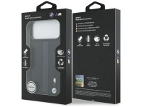 Funda MagSafe BMW M con logotipo de franja perforada para iPhone 17 Pro Max - Azul Funda MagSafe BMW M con logotipo de franja perforada para iPhone 17 Pro Max - Azul