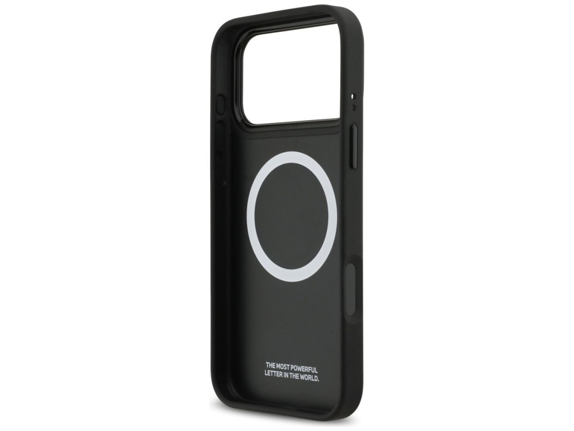 Funda MagSafe con logo BMW M para iPhone 17 Pro Max - Negra