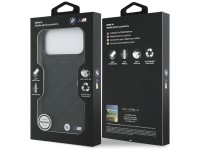 Funda MagSafe con logo BMW M para iPhone 17 Pro Max - Negra