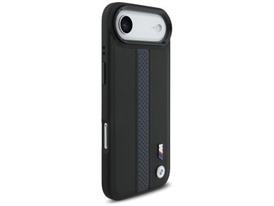 BMW M Perforated Stripe Logo MagSafe Case for iPhone 17 Air - Blue BMW M Perforated Stripe Logo MagSafe Case for iPhone 17 Air - Blue