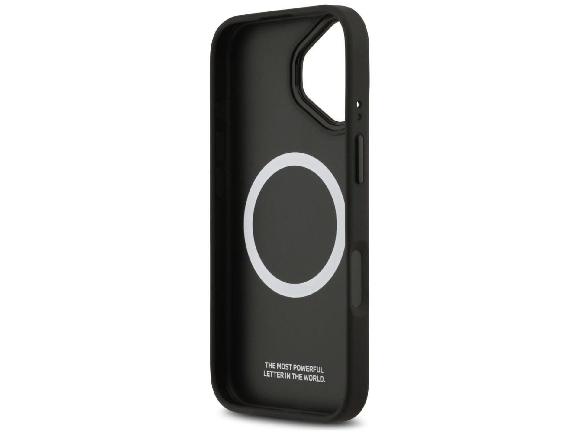 Capa MagSafe BMW M Tricolor Metal Logo para iPhone 17 - Cinza
