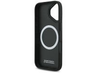 Capa MagSafe para iPhone 17 com logotipo BMW M acolchoado - Preta