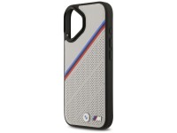Capa MagSafe BMW M Tricolor Metal Logo para iPhone 17 - Cinza Capa MagSafe BMW M Tricolor Metal Logo para iPhone 17 - Cinza