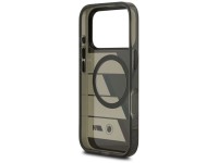 Capa MagSafe BMW M IML com botões metálicos e linhas tricolores para iPhone 17 Pro Max - Cinza Capa MagSafe BMW M IML com botões metálicos e linhas tricolores para iPhone 17 Pro Max - Cinza