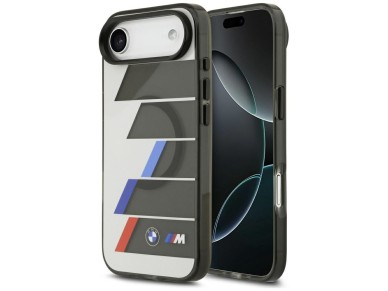 BMW M IML Metal Buttons Tricolor Lines MagSafe Case for iPhone Air - Gray BMW M IML Metal Buttons Tricolor Lines MagSafe Case for iPhone Air - Gray