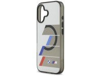 Funda MagSafe BMW M IML con botones metálicos y líneas tricolores para iPhone 17 - Gris Funda MagSafe BMW M IML con botones metálicos y líneas tricolores para iPhone 17 - Gris