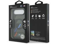 BMW M IML Metal Buttons Tricolor Lines MagSafe Case for iPhone Air - Black BMW M IML Metal Buttons Tricolor Lines MagSafe Case for iPhone Air - Black