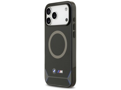 Funda MagSafe BMW M IML con botones metálicos y logotipo para iPhone 17 Pro Max - Azul Funda MagSafe BMW M IML con botones metálicos y logotipo para iPhone 17 Pro Max - Azul