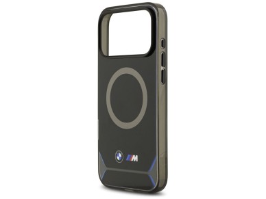 Funda MagSafe BMW M IML con botones metálicos y logotipo para iPhone 17 Pro Max - Azul Funda MagSafe BMW M IML con botones metálicos y logotipo para iPhone 17 Pro Max - Azul